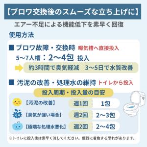 バイオデオクリーン 浄化槽用消臭剤 2g×2包...の詳細画像1