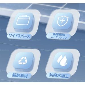 ノートパソコンケース PCバッグ お洒落 防水...の詳細画像3