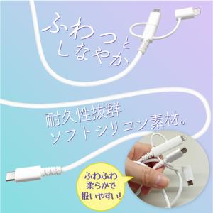 タイプCケーブル ライトニングケーブル マイク...の詳細画像2
