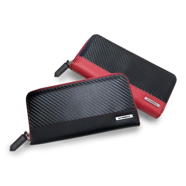 長財布 メンズ 本革 GT-MOBILE ブランド 財布 小銭入れ レザー 札入れ お札 カーボン ...