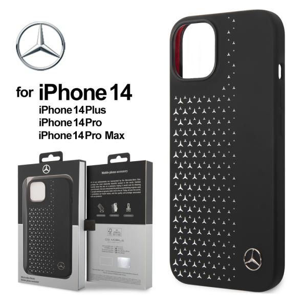 iPhone 14 ケース ベンツ シリコン 14Plus 14Pro 14ProMax カバー プ...