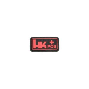 Heckler &amp; Koch BloodType HKロゴパッチPVC/Red (50x26mm) ...