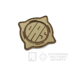 [Patches] DASロゴパッチ DinamicActionSport TAN  PTS-MAGPUL製｜airsoftclub