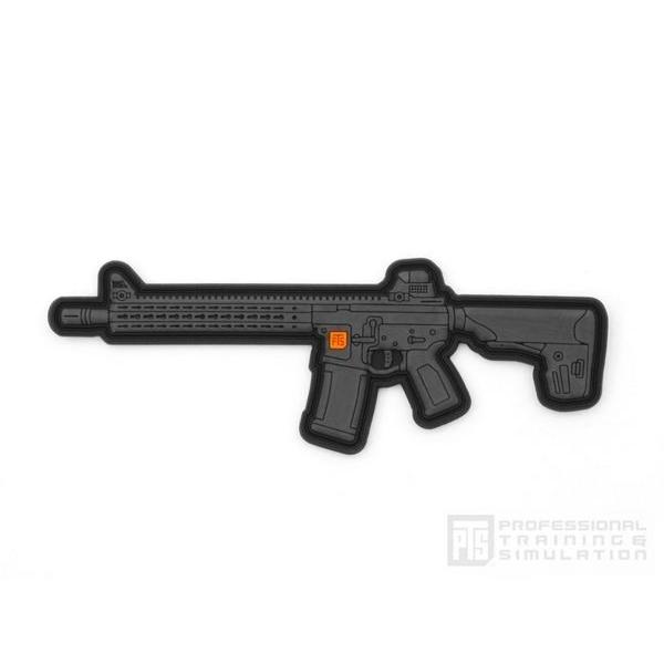 PTS [Patches] PVCパッチ MKM (4.5in Black)  PTS製