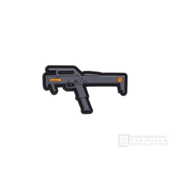 PTS [Patches] PVCパッチ FPG (2.8in Black)  PTS製