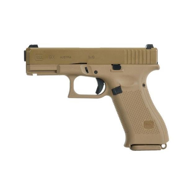 GlockAirsoft G19X ガスガン (Coyote) ［2.6459-UXA］  Umar...