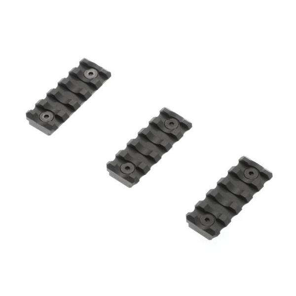 QRS Key-Mod レイルセクション 5Slot 3個セット (BK)  VFC製