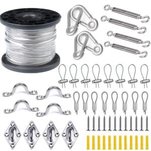 Smilerain ワイヤーロープ ワイヤー ステンレスワイヤー