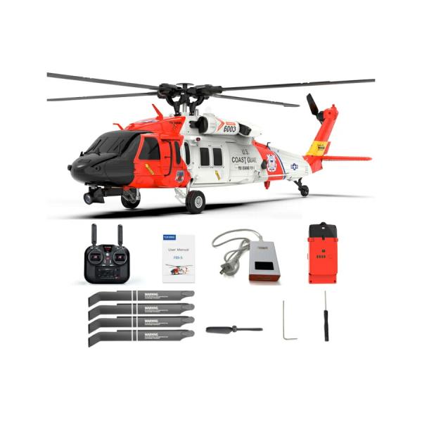 YuXiang  F09S UH-60 沿岸警備隊 GPS RC ヘリコプター -RTF【オリジナル...