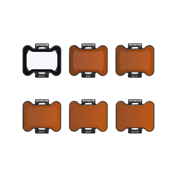 Nancy DJI Avata 2用  ミックス フィルターセット 6pcs（MCUV/ND8/ND...