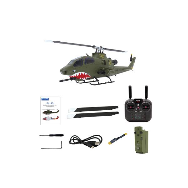 YuXiang F112S F112S AH-1 コブラ GPS ヘリコプター RTF【技適取得済み...