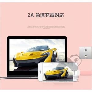 iPhoneケーブル 1m 2m 充電ケーブル...の詳細画像2