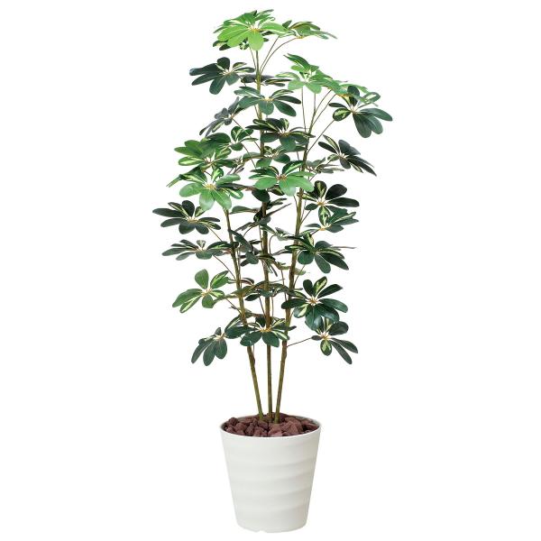 カポック斑入り1.5 355Ｋ210 W60×D50×H150cm 2024年版 人工観葉植物 光の...