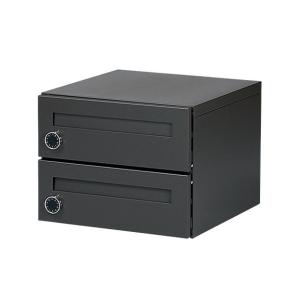 SDS TK74-CG-R 集合住宅向け宅配ボックス ポストユニット チャコールグレー