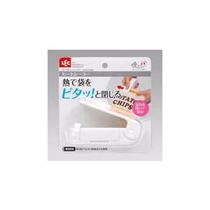 【まとめ買い10セット】ヒートシーラー W(ホワイト) KK-195 レック 4903320159488 tw｜airu-shop3