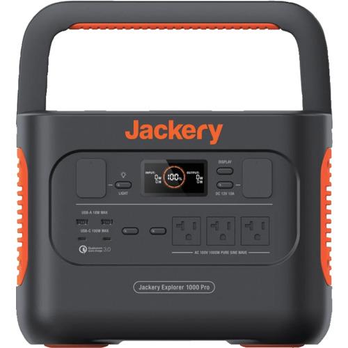 Ｊａｃｋｅｒｙ　ポータブル電源　１０００Ｐｒｏ　JE-1000B　456-2265