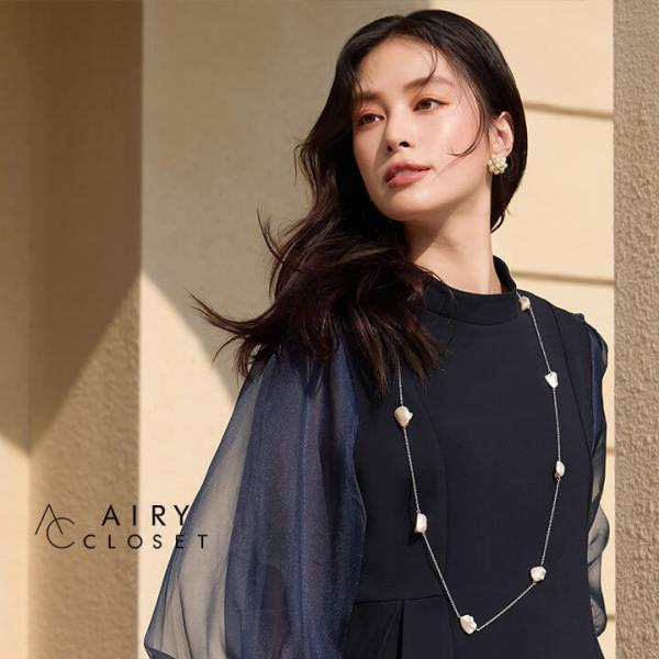 結婚式 謝恩会 発表会 ネックレス パール アクセサリー レディース シンプル 大人 かわいい きれ...