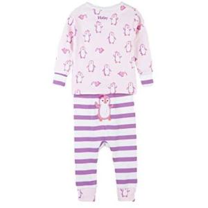 Hatley ハットレイ Precious Penguins パジャマ 上下セット プレシャス ペンギン (75cm-80cm)｜airymotion