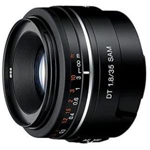 ソニー SONY 単焦点広角レンズ DT 35mm F1.8 SAM APS-C対応 (黒、ブラック)｜airymotion