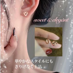 ピアス アレルギー対応 つけっぱなし ハート ...の詳細画像5
