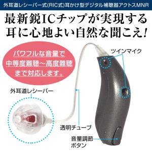 耳かけ型デジタル補聴器 外耳道レシーバー式 R...の詳細画像1
