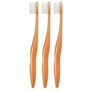 オーラルケア ライカブル ミニ mini歯ブラシ 3本 (オレンジ)