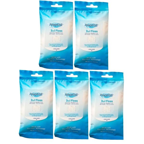 ソーントンフロス / 3in1レギュラータイプ 5個（100本/個)