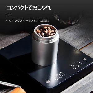 コーヒースケール スケール キッチンスケール はかり デジタルスケール ハリオ スケール 計量器 高精度ドリップスケール 0.1g単位 コーヒー 器具｜aise