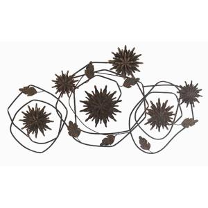 即納　さり気なく壁に飾るだけおしゃれ　　フラワーアイアン　メタルフラワー ハーモニー アイアン雑貨　...