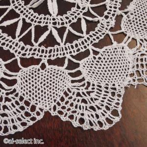 レースドイリー 約23cm レースマット ハー...の詳細画像2