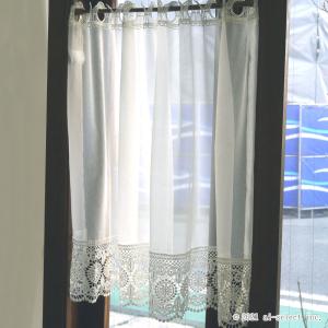 ai カフェカーテン 横100x60cm ポス...の詳細画像1