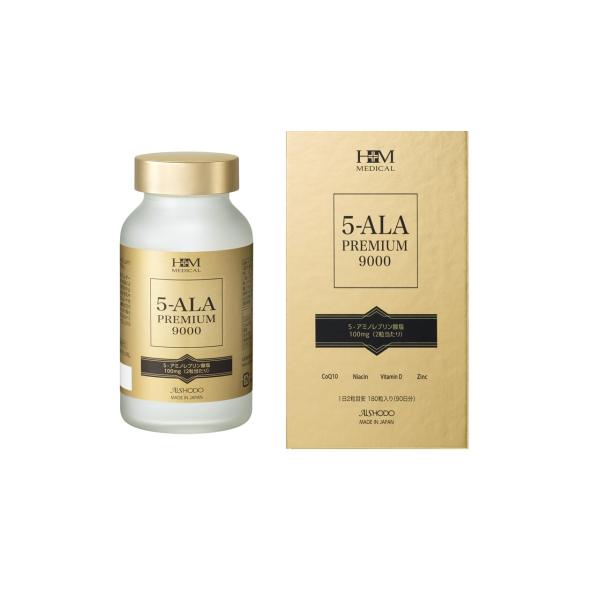 愛粧堂5-ALA プレミアム9000「5-ALA」を業界最大量配合健康・美容・活力を維持するために人...