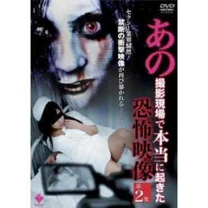 あの撮影現場で本当に起きた 恐怖映像 第2集 レンタル落ち  DVD  ホラー