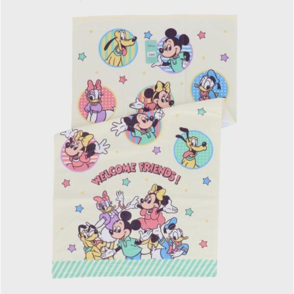 ディズニーバスタオル■ミッキー&amp;フレンズ「ニアラー」■約60×120cm綿100%