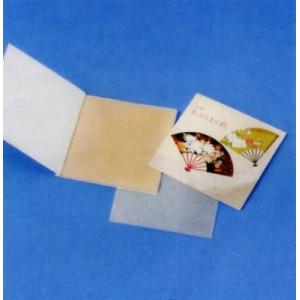 あぶらとり紙 扇子 10枚入 茶紙 【ご注文単位...の商品画像