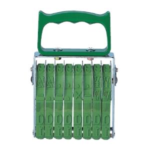 サンビー テクノタッチ回転印 欧文8連(明朝体) 初号 アイロンニギリ柄 TK-008