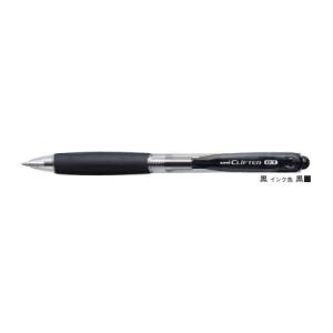 三菱鉛筆 油性ボールペン クリフター 黒 SN11807.24 名入れ(パッド) 【ご注文単位 10本】｜aisol33