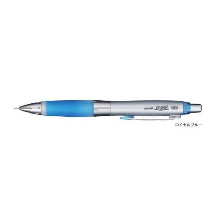 三菱鉛筆 シャープ ユニ アルファゲル シャカシャカ機構 ロイヤルブルー M5617GG1P.40 ...