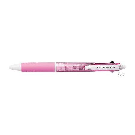 三菱鉛筆 多機能ペン 3機能 トリプルペン ジェットストリーム 2＆1 ピンク MSXE350007...
