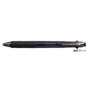 三菱鉛筆 油性ボールペン ジェットストリーム 3色ボールペン 透明ブラック SXE340007T.24｜aisol33