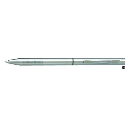 三菱鉛筆 油性ボールペン 2色ボールペン 銀 SE1000