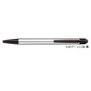 三菱鉛筆 油性ボールペン ジェットストリーム スタイラス 単色ボールペン＆タッチペン シルバー SXNT823507P26｜アイソル
