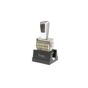 サンビー リピマックス 回転印 欧文8連 2号 明朝体 インク色(黒) RMX-8M2