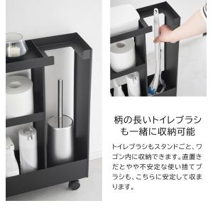 キャスター付きトイレスリムワゴン タワー 3段...の詳細画像4