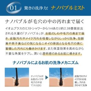 シャワーヘッド クレイツ イオムプラス ディー...の詳細画像5