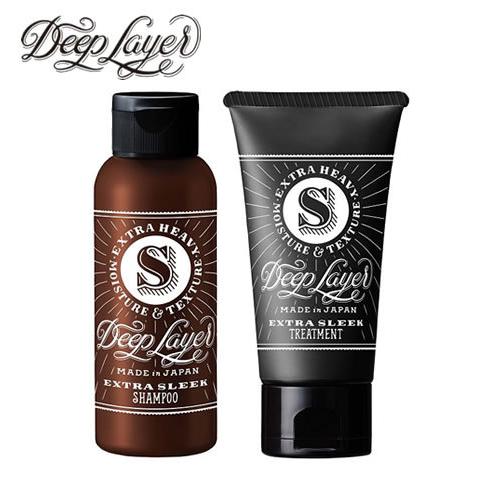 ディープレイヤー エクストラスリーク シャンプー80ml＆トリートメント60g セット Deep L...