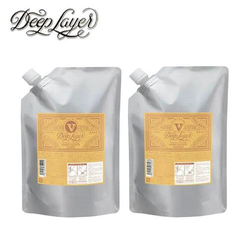 ディープレイヤー エクストラベルベッティ シャンプー750ml＆トリートメント750g 詰替えセット...
