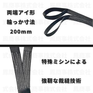 シートベルトスリング 極薄型 耐荷重500kg...の詳細画像1