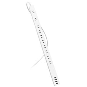 エレコム 電源タップ USBタップ [コンセント 10個口