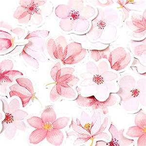 Kamizuki シール 桜 花 ピンク 手帳シール スッテカー DIY 手作り 日記 ダイアリー カレンダー アルバム 家計簿 オシャレ 可愛い 小